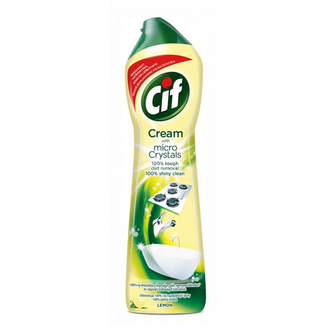 [HY773030-C] Cif Cream tekutý piesok citrón 500 ml (Contracted)