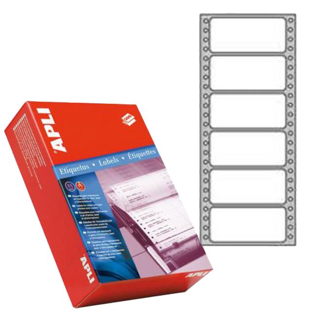 [AG000005] Etikety tabelačné 88,9x48,7mm APLI 1 radové