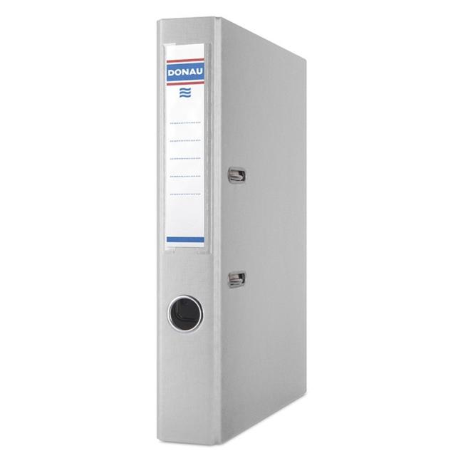 [DO395013] Zakladač pákový DONAU Master, kartón a fólia, A4/50 mm, sivý