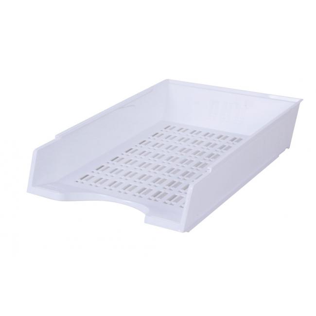 [DO747009] Odkladač rebrovaný biely