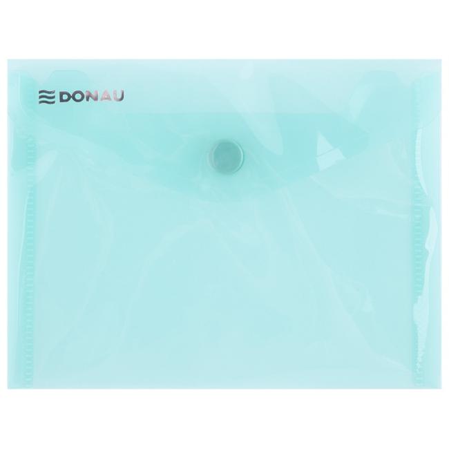 [DO854906] Plastový obal A6 s cvočkom DONAU zelený
