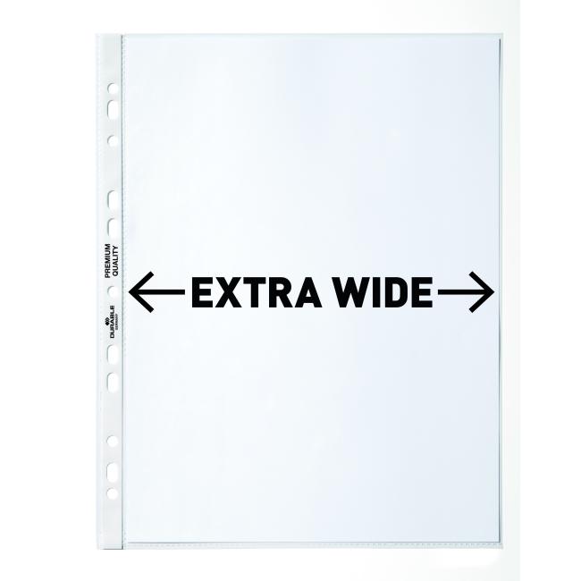 [DU111197] Euroobal DURABLE A4 maxi extra široký lesklý 90mic 50ks