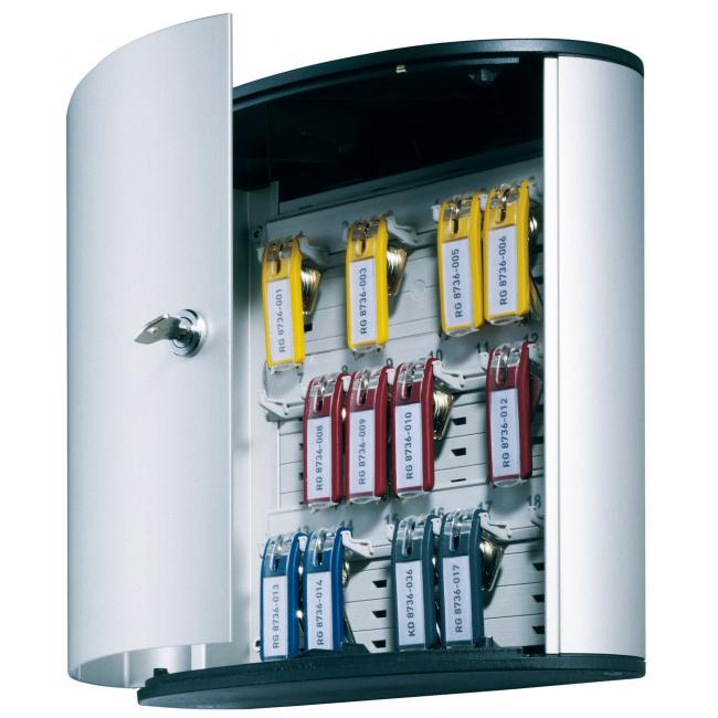 [DU195123] Skrinka na 18 kľúčov DURABLE KEY BOX 18 strieborná