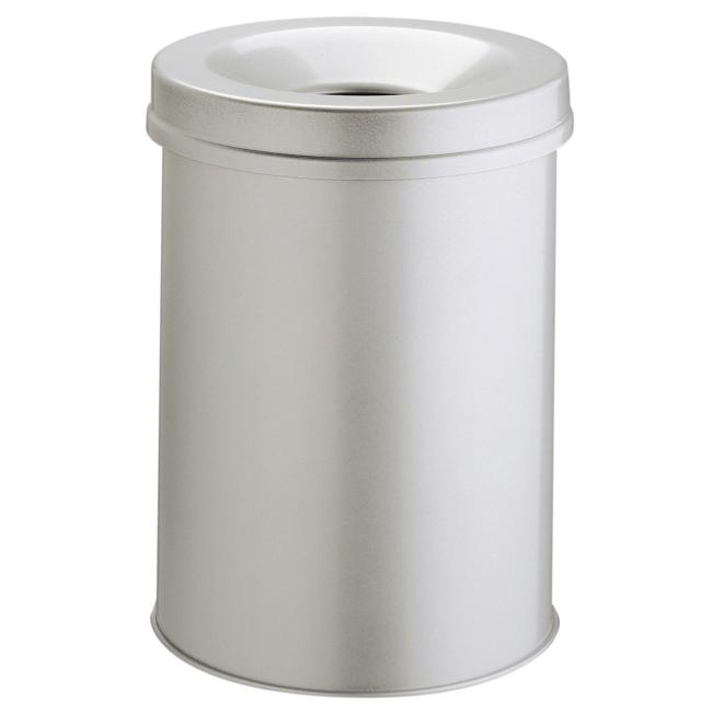 [DU330510] Ohňovzdorný oceľový kôš 15 ℓ sivý