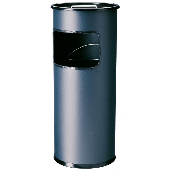 [DU333058] Kôš s vyberateľným zinkovým popolníkom 17 ℓ antracitový