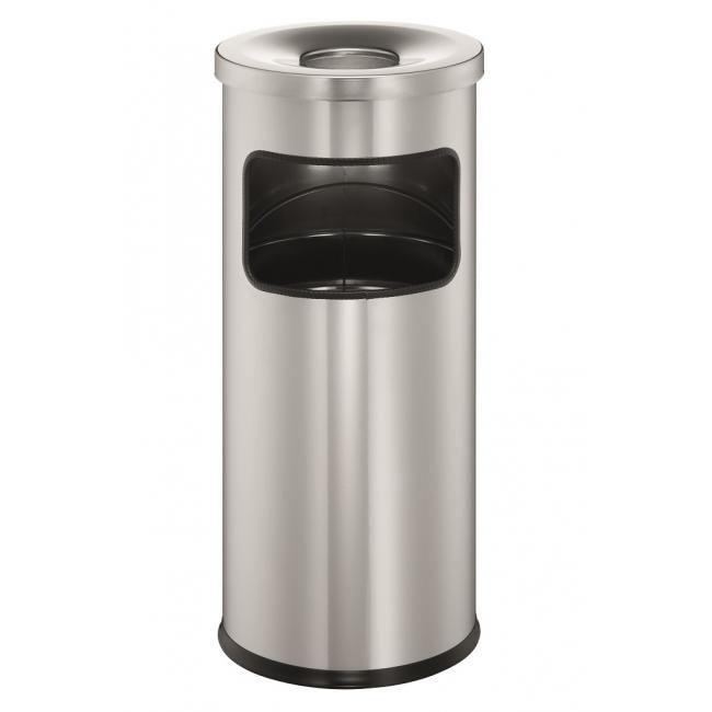 [DU333223] Kôš s popolníkom 17 ℓ strieborný