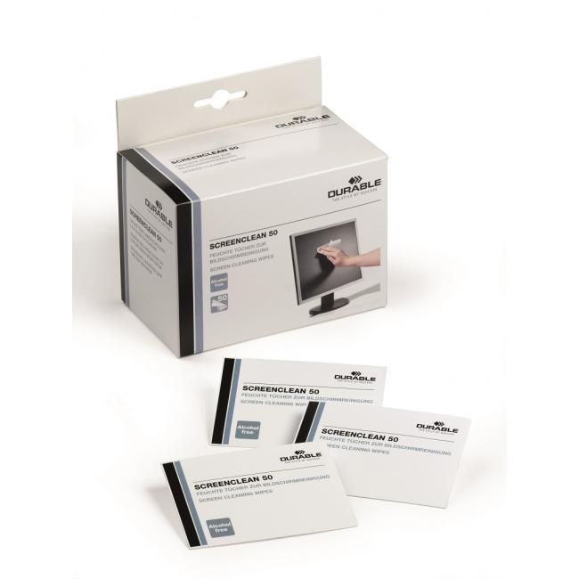 [DU578702] Samostatné utierky na obrazovky Screenclean 50 ks