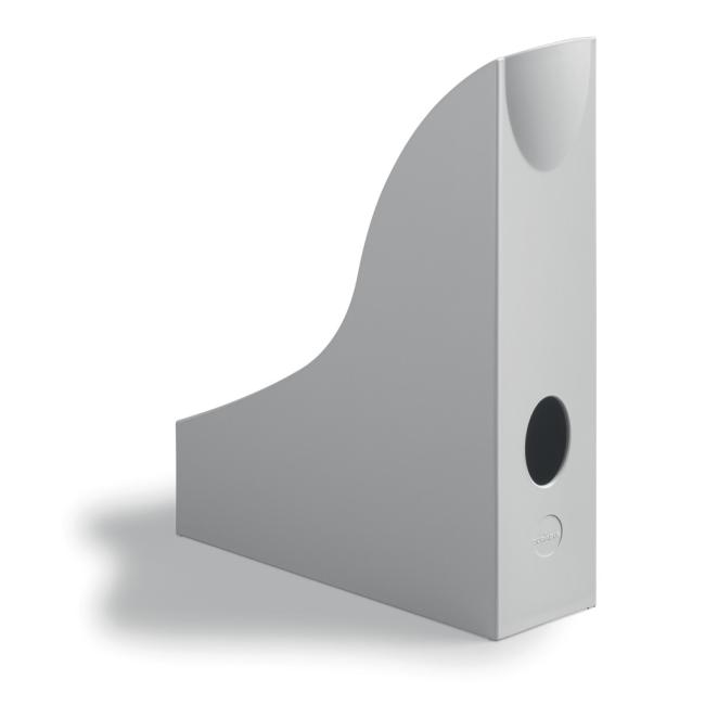 [DU775710] Stojan na časopisy Durable ECO sivý