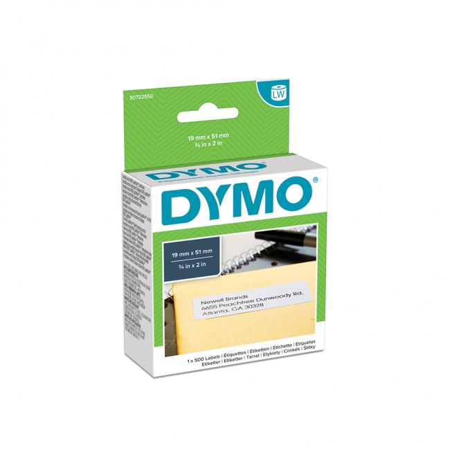 [DY722550] Samolepiace etikety Dymo LW 51x19mm viacúčelové biele