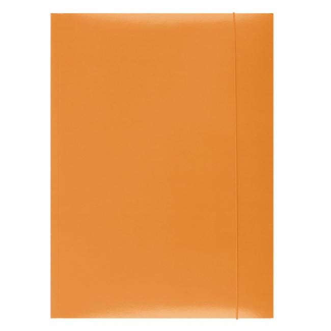 [EC113107] Kartónový obal s gumičkou Office Products oranžový
