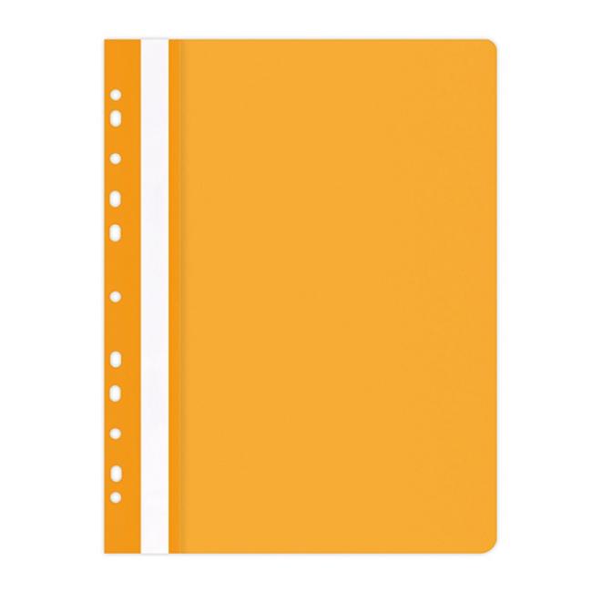 Rýchloviazač PP s eurodierovaním matný oranžový