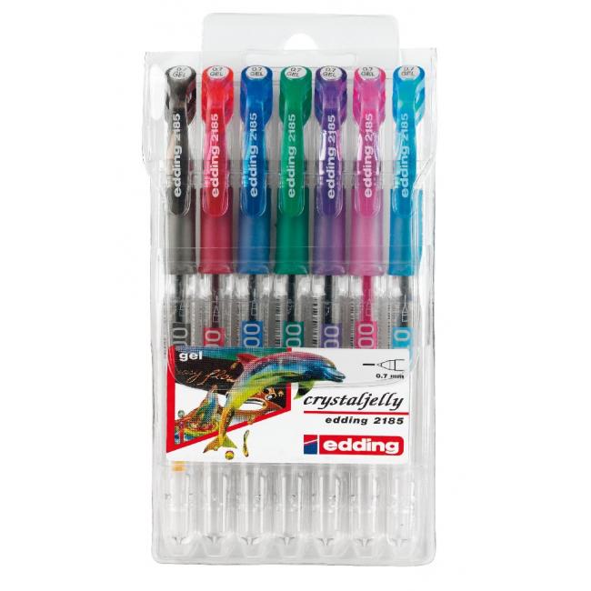 [ED218568] Sada gélových rollerov edding 2185/7S štandardné farby