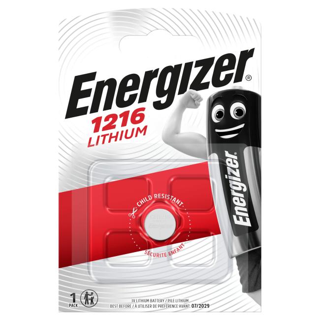 [EN163400] Batéria Energizer CR1216 1ks lítiová gombíková EN-E300163400