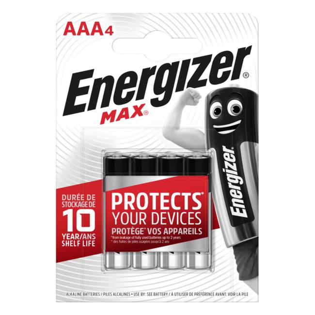 [EN426687] Batéria Energizer alkalická Max 1,5 V, typ AAA,4ks