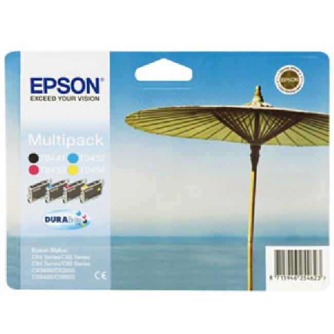 Atramentová náplň Epson T04454010A CMYK multipack pre S C64/C84/CX3650