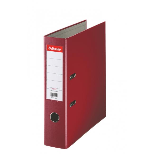 [ES011276] Zakladač pákový Esselte Economy 7,5cm bordový