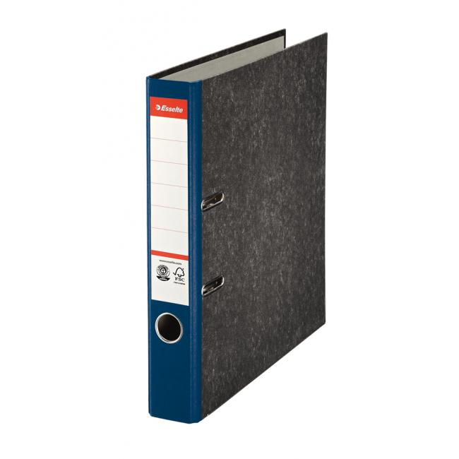 [ES036059] Zakladač pákový Esselte Mramor 5cm modrý