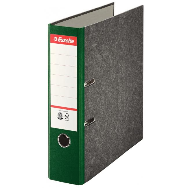 [ES036066] Zakladač pákový Esselte Mramor 7,5cm zelený