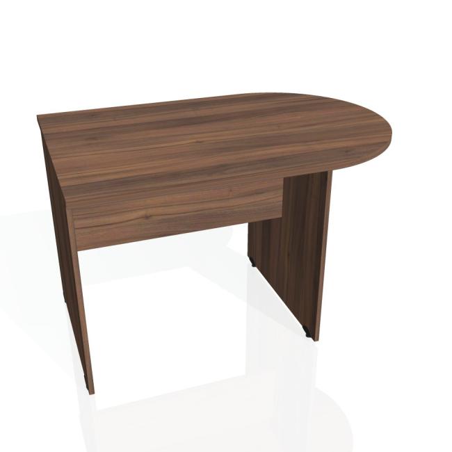 Doplnkový stôl Gate, 120x75,5x80 cm, orech/orech