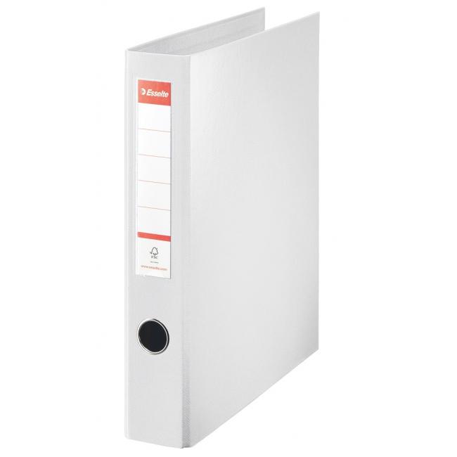 [ES082400] Zakladač 4-krúžkový Esselte celoplastový 5,8cm VIVIDA biely