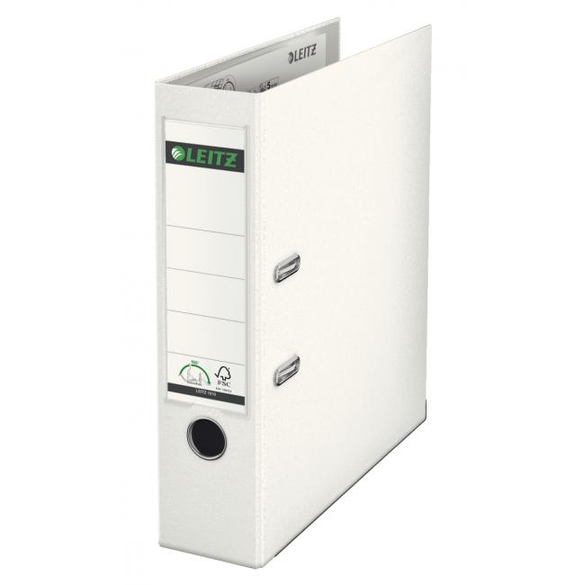 [ES101201] Zakladač pákový Leitz 180° 8cm biely