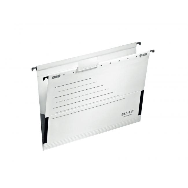 [ES192601] Závesný obal Leitz ALPHA ACTIVE s bočnicami biely