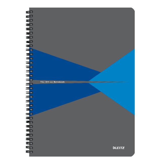 [ES481035] Blok Leitz Office Card A4 90 listov linajkový modrý