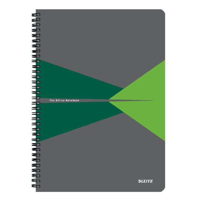 [ES481055] Blok Leitz Office Card A4 90 listov linajkový zelený