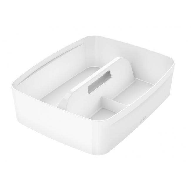 [ES532201] Organizér s držadlom Leitz MyBox L biely