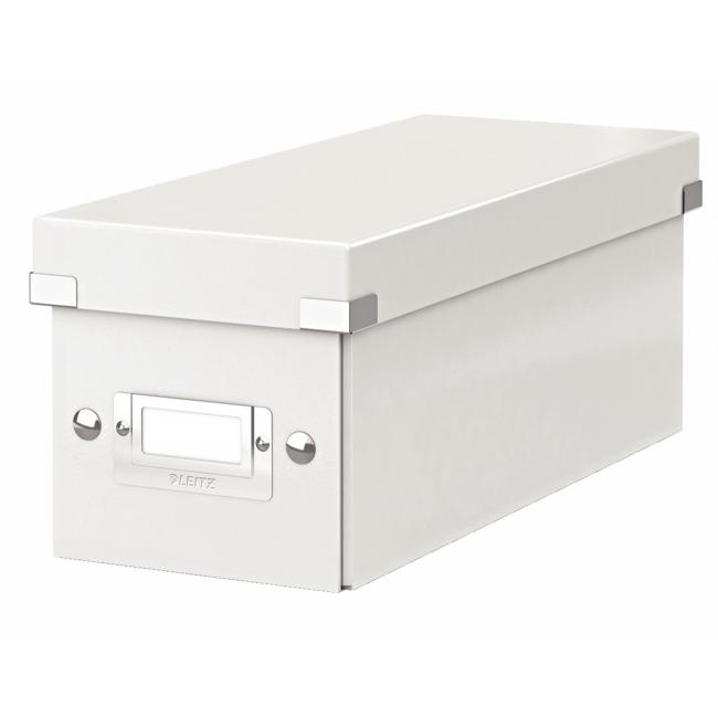 [ES604101] Krabica na CD Click & Store biela
