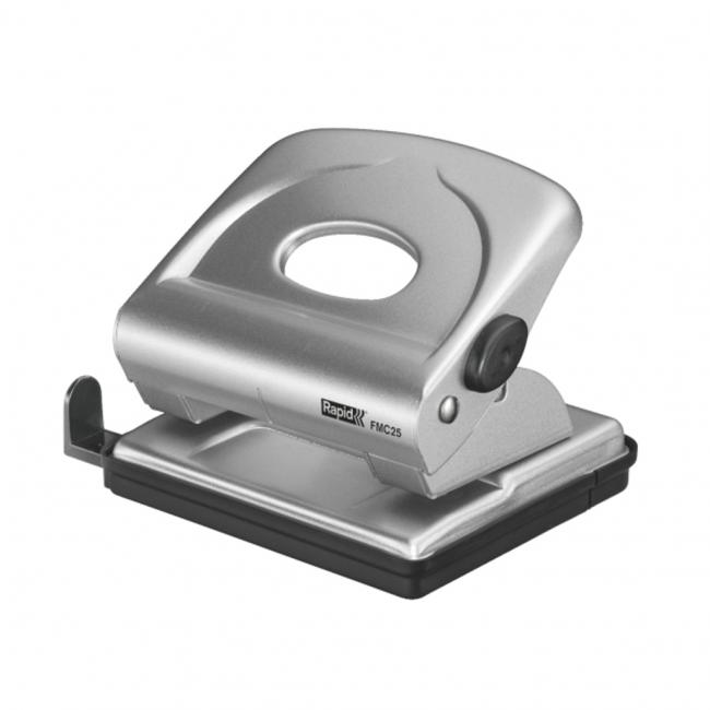 [ES835502] Dierovačka Rapid FMC 25 na 25 listov strieborná