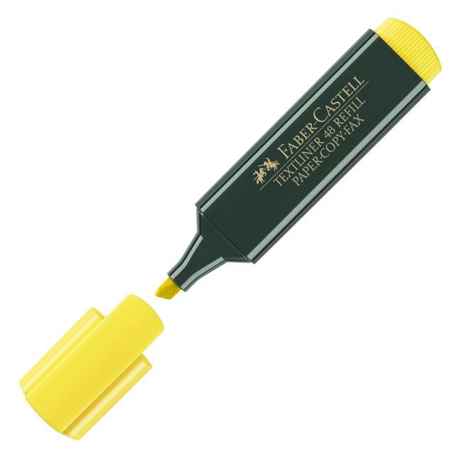 Zvýrazňovač FABER-CASTELL Textliner 1548 žltý