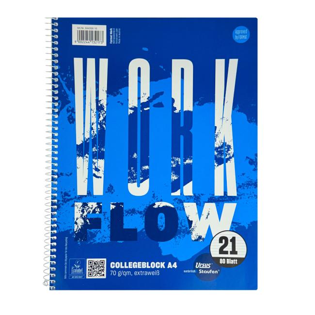 [FW433010] Blok College Format Werk Ursus Basic A4 80 listov linajkový 70g