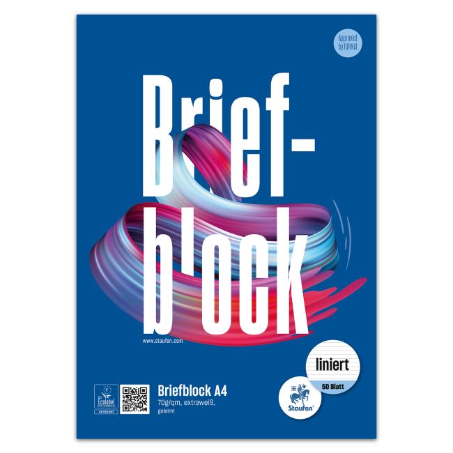 [FW742010] Blok poznámkový Format Werk Ursus A4 50 listov linajkový 70 g