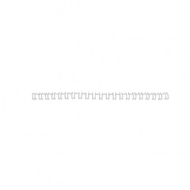 [GB165382] Drôtové hrebene GBC Multibind 21kr.12mm biele