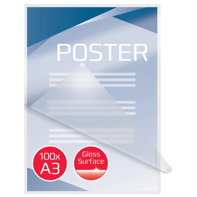 [GB200746] Laminovacie fólie GBC A3 175 mic (100) transparentné