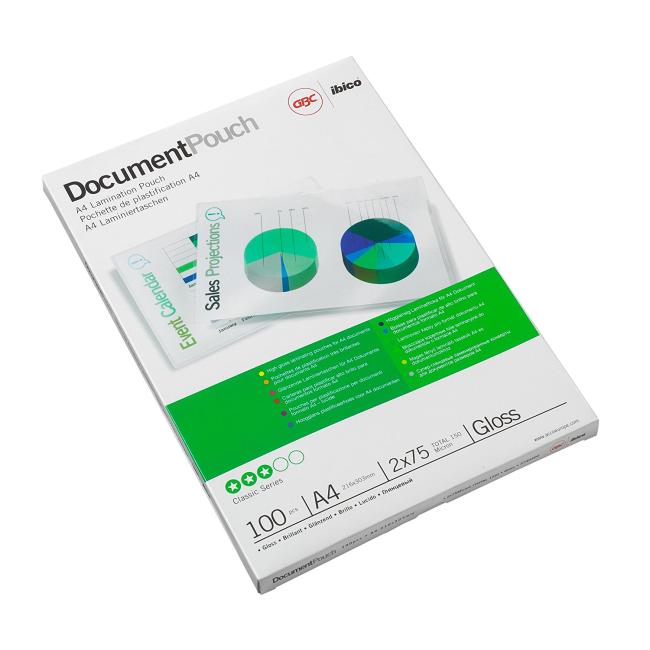 [GB740400] Laminovacie fólie GBC A4 2X75 mic (100)