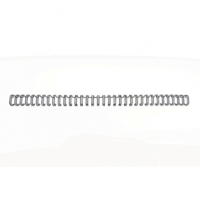 [GB810510] Drôtové hrebene GBC 8mm čierne 3:1