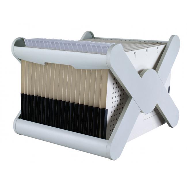 [HA907111] Zásobník na závesné obaly HAN X-CROSS sivý