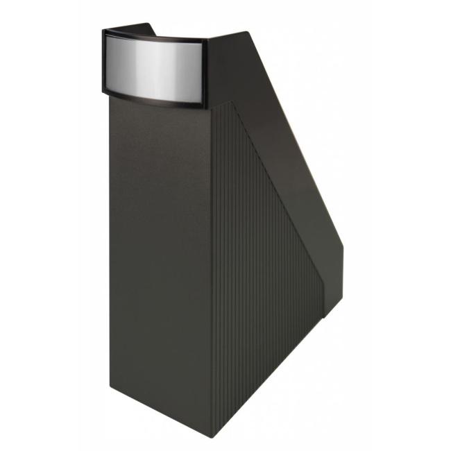 [HE636159] Stojan na časopisy Helit Linear čierny