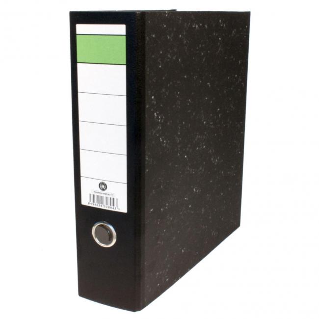 [HI036000] Zakladač pákový HIT OFFICE mramor EKONOMIK 8cm (bez rado zámku)