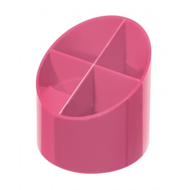 [HL015856] Stojan na perá Herlitz Color Blocking indonézska ružová