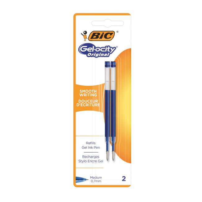 [BC862229] Náhradná náplň do gélového rollera BIC Gel modrá 2ks