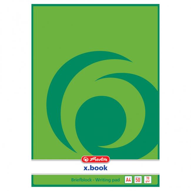 [HL717405] Blok poznámkový čistý Herlitz A4 50 listov