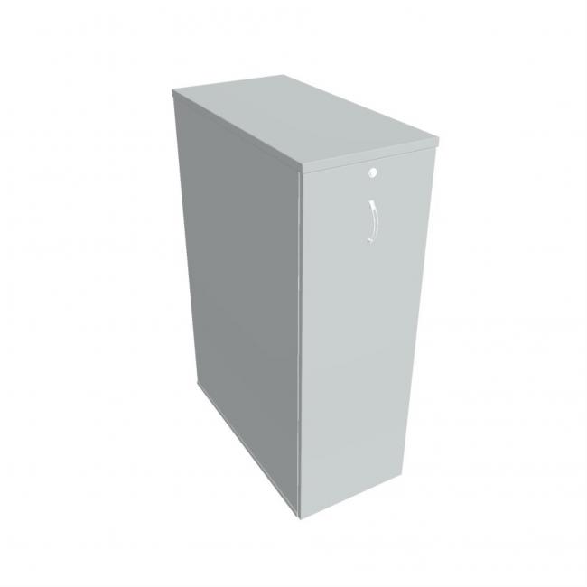 [ON401280] Výsuvná skriňa šanónová Hobis, zámok, P, 40x117,7x80 cm, sivá