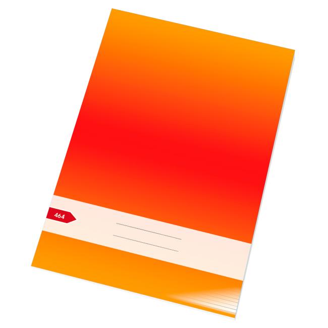 [BK046400] Zošit 464, A4, 60 listov, linajkový
