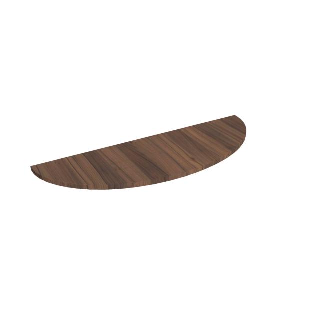 [ON412570] Doplnkový stôl Cross, 120x75,5x40 cm, orech