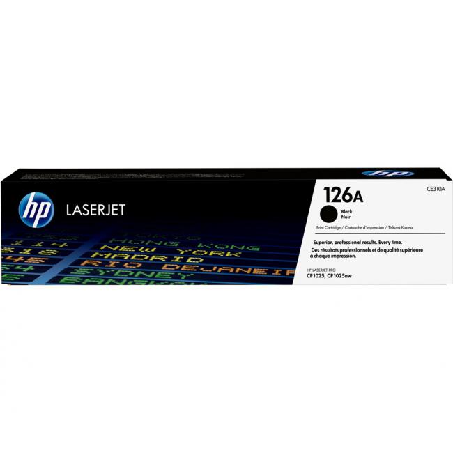 [HP000310] Toner HP CE310A HP 126 black (1.200 str.) pre LaserJet Pro CP1020/M175a/M275