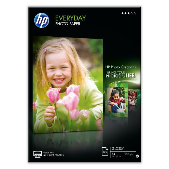 [HP002510] Papier HP Q2510A fotografický papier, lesklý, 100 listov, A4, 200 g (Q2510A)
