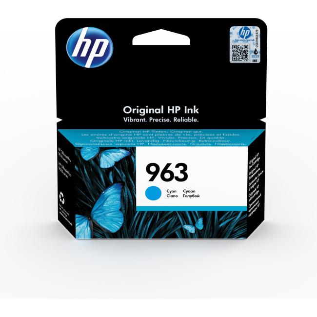 [HP323000] Atramentová náplň HP 3JA23AE HP 963 cyan (700 str.) pre OfficeJet Pro 9010/9012e